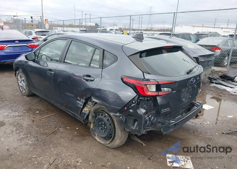 2024 Subaru Impreza Base 5-Door из США, поврежденный, VIN JF1GUABC8R8271151